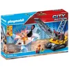 Image de Playmobil - 70442 - Dragline Avec Mur De Construction
