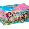 Image de PLAYMOBIL 70449 Calèche et couple royal Princesses 60 pièces Dès 4 ans