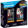 Image de Back to the Future Marty et Dr.Brown 70459 PLAYMOBIL