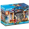 Image de PLAYMOBIL - 70506 - Boîte de jeu Pirate Adventure - Contient 2 personnages 1 canon et des accessoires