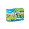 Image de Playmobil 70522 - CavaliÃ¨re avec poney gris en occasion ou reconditionné