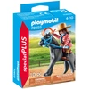 Image de Figurine cavalière et cheval PLAYMOBIL