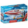 Image de Playset Playmobil Sports & Action Barco Carrières 70744 (24 Pcs)