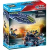 Image de Policier parachutiste quad bandits - City action - 70781 PLAYMOBIL