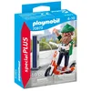 Image de Figurine hipster avec trotinette électrique PLAYMOBIL