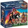 Image de Chevalier Burnham Raider avec cheval de feu PLAYMOBIL