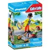 Image de Secouriste avec blessé 71245 PLAYMOBIL