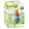 Image de Playmobil 1.2.3 Disney 71318 Winnie L Ourson Et Culbuto Pot De Miel