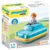 Image de Playmobil 1.2.3. 71323 Enfant Avec Voiture