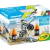Image de PLAYMOBIL 71377 Playmobil Color : Moto - Color - Crée de nouvelles histoires à tes couleurs avec la moto - Dès 5 ans
