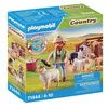 Image de PLAYMOBIL 71444 Berger avec moutons - Country - Avec plus de 80% de matériaux biosourcés et recyclés en moyenne - Dès 4 ans