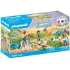 Image de PLAYMOBIL 71495 Cavaliers poneys et saut dobstacles