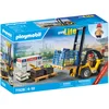 Image de Jeux d'imitation Chariot élévateur avec matériel PLAYMOBIL