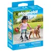 Image de Jeune fille avec rollers avec chien Retriever 71739 PLAYMOBIL