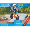 Image de Snowboarder avec rampe de glisse 71798 PLAYMOBIL