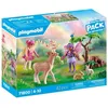 Image de PLAYMOBIL 71800 Duo de fées avec animaux de la forêt Princess Magic Starter Pack 42 pièces Dès 4 ans