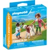 Image de Fermière et enfant avec veau 71803 PLAYMOBIL