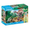 Image de Spinosaure, chercheur et véhicule à grue 71820 PLAYMOBIL