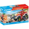 Image de Véhicule de Pompiers avec Bidon Enflammé 71824 PLAYMOBIL