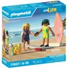 Image de Jeu de construction - PLAYMOBIL - 71907 - Cours de surf - 2 personnages - Multicolore