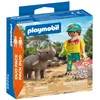 Image de Playmobil Duo Soigneur et rhinoceros 72025 PLAYMOBIL
