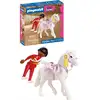 Image de Cheval De Concours De Voltige Playmobil Multicolor Plastique