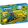 Image de Playmobil Country Petit tracteur avec andaineur à foin 72163 PLAYMOBIL