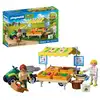Image de 72164 stand de legumes au marche et quad 72164