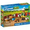 Image de PLAYMOBIL 72169 Berger avec enclos à moutons & chien Country la ferme 26 pièces dès 4 ans