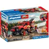 Image de PLAYMOBIL 72194 Pick-up de pompiers & 2 personnages City Action les pompiers 79 pièces dès 4 ans