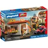 Image de PLAYMOBIL 72195 Restaurant en feu & quad de pompiers City Action les pompiers 100 pièces dès 4 ans