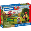 Image de Playmobil City Action Drone de pompiers avec flèches d'eau 72197 PLAYMOBIL