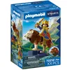 Image de PLAYMOBIL 72212 Lion et chevalier doré Adventure Les chevaliers 18 pièces Dès 4 ans