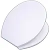 Image de Abattant WC - WENKO - Aurora - Blanc - Fixation plastique ajustable - Thermoplastique
