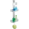 Image de Étagère de douche Premium - WENKO - Blanc - Aluminium - 25x71x11 cm
