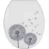 Image de Abattant WC - WENKO - Astera - Duroplast antibactérien - 38x45 cm - Multicolore