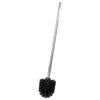 Image de WENKO Brosse WC noire de rechange pour porte-brosse WC avec manche en acier inox mat Polypropylène Ø 85x60 cm noir