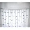 Image de WENKO Barre de douche arrondie télescopique aluminium inox 80x80 - 90x90 cm ø2.5 cm Blanc