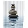 Image de Wenko Meditation Rideau De Douche Anneau Polyester Multicolore