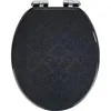 Image de Abattant WC - WENKO - Bellevue - 38x45 cm - MDF - Multicolore