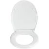 Image de Abattant WC - WENKO - Original Premium - Duroplastique - Fixation inox - Gris