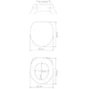 Image de Abattant WC - WENKO - Ostuni - Thermoplastique - Blanc - Système Easy-Close
