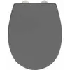 Image de Abattant WC - Vorno - Neo - Duroplastique antibactérien - Easy Close - Fixation inox