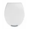 Image de Abattant WC Secura Comfort L avec rehausseur WC adulte 8cm abattant WC avec frein de chute jusquà 300 kg Duroplastique 37x44