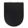 Image de Abattant WC - Villeroy & Boch - Exclusive No. 3 - Noir mat - Thermodur - Fixation Fix-Clip