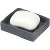 Image de Porte-savon Design Ardoise Slate - Gris Anthracite