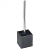 Image de Brosse wc design ardoise slate - gris anthracite