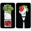 Image de Planches À Découper En Verre - Lot De 2 Couvre Plaques Universels - Fourchette