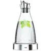 Image de Emsa 505219 Carafe, Pichet Et Bouteille Verseuse 1 L Acier Inoxydable, Transparent