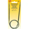 Image de Aiguille à tricoter circulaire - KLEIBER - 800 mm x 5 0 mm - acier inoxydable - câble flexible en acier - pour ouvrages volumineux